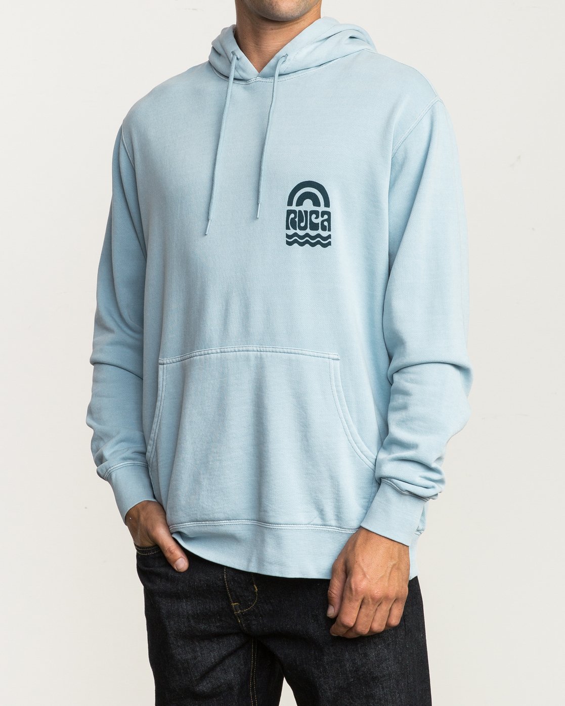 rvca ptc pigment hoodie