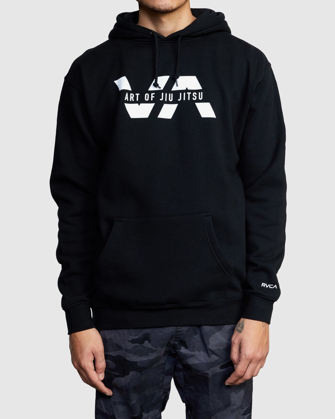 ART OF JIU JITSU SPLIT HOODIE M622VRAS RVCA