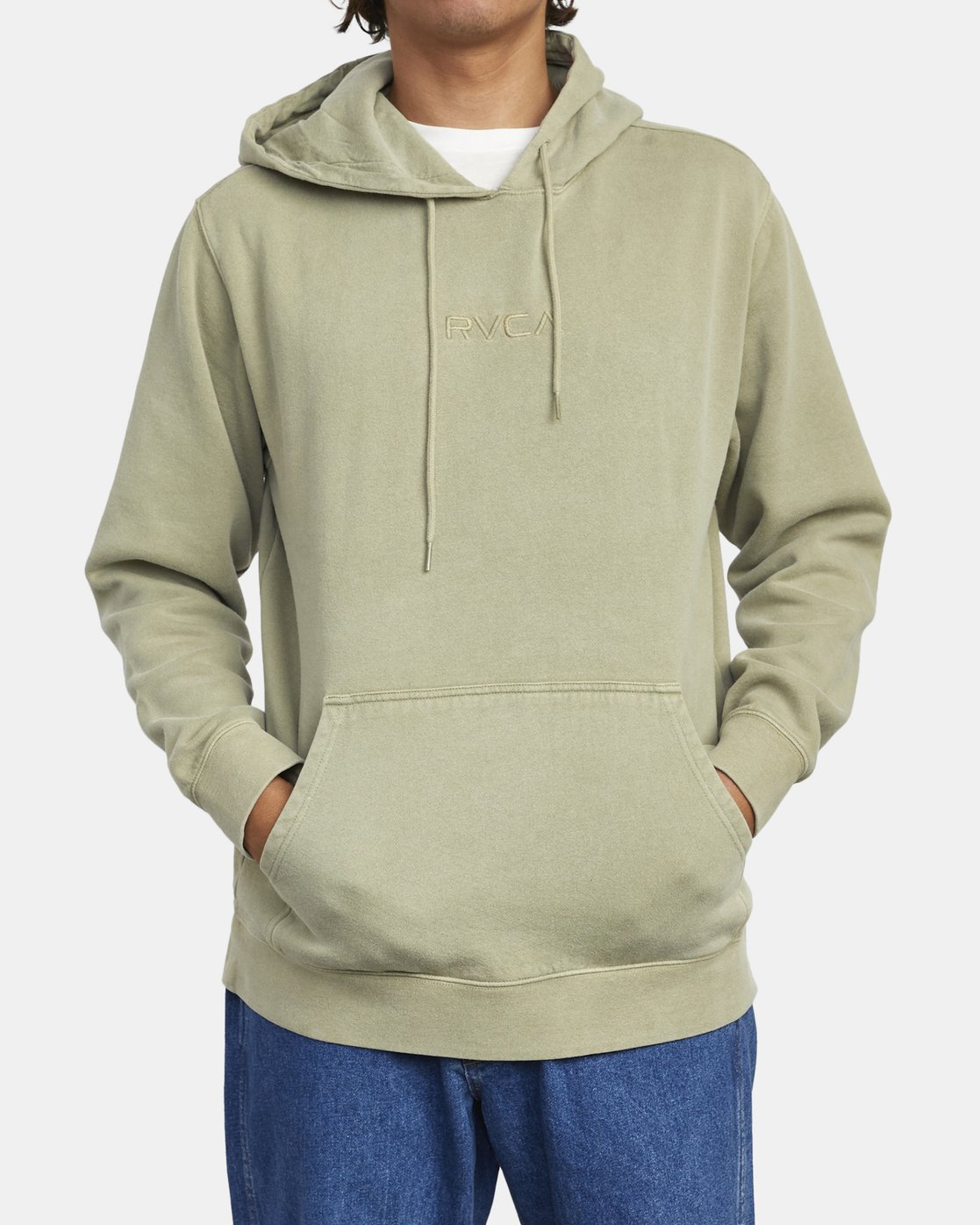 little rvca tonally hoodie