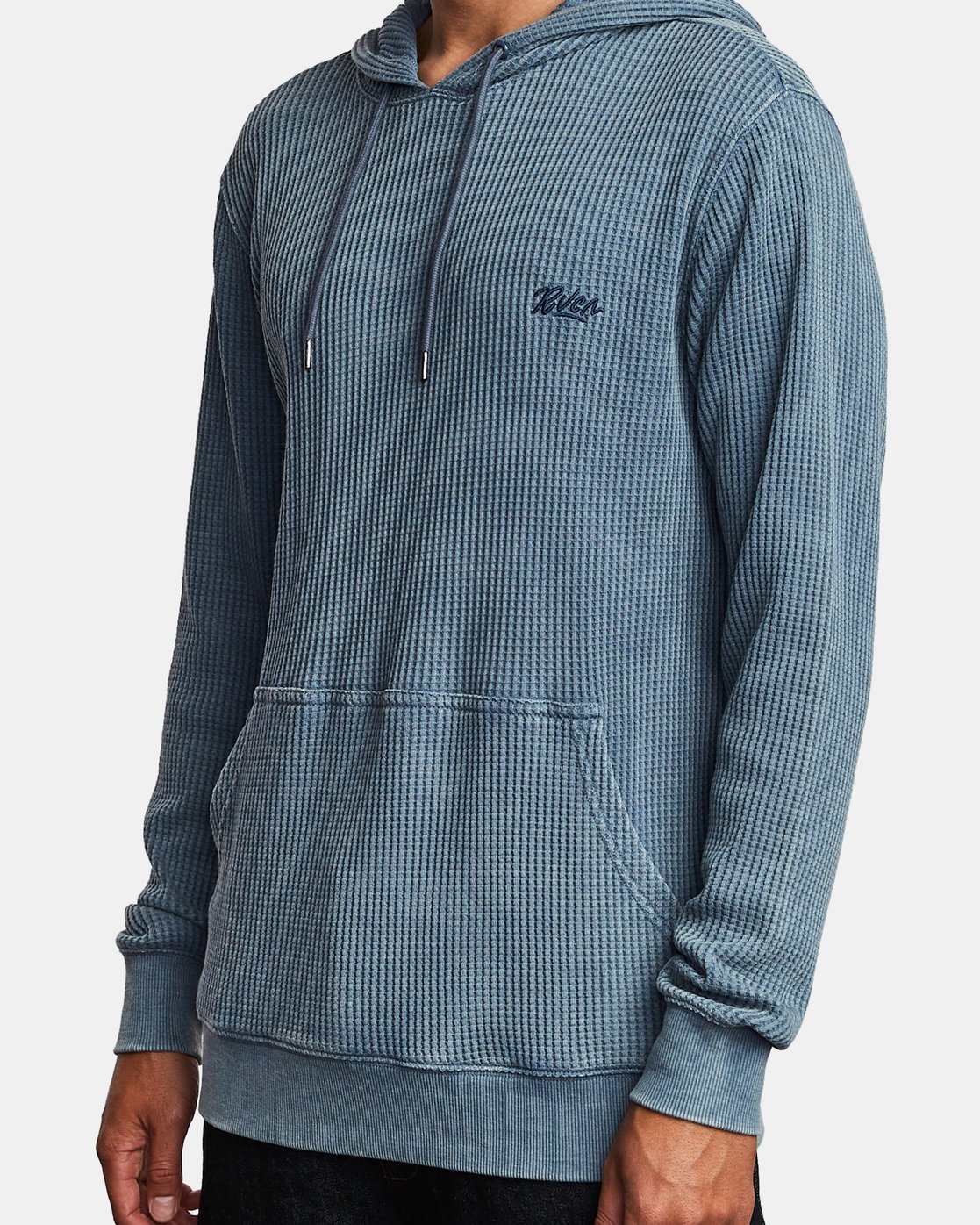 waffle weave hoodie