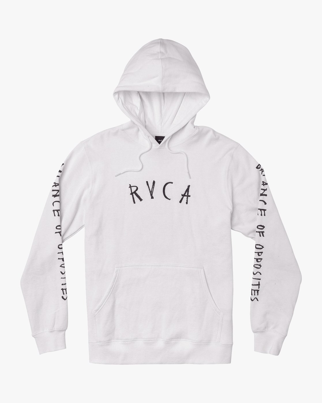 rvca white hoodie