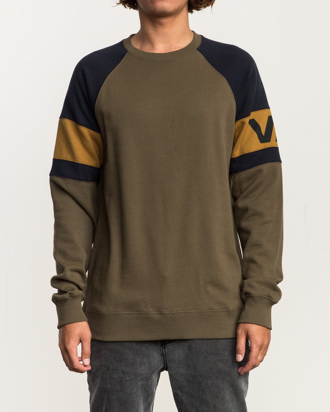 colorblocked sweatshirt