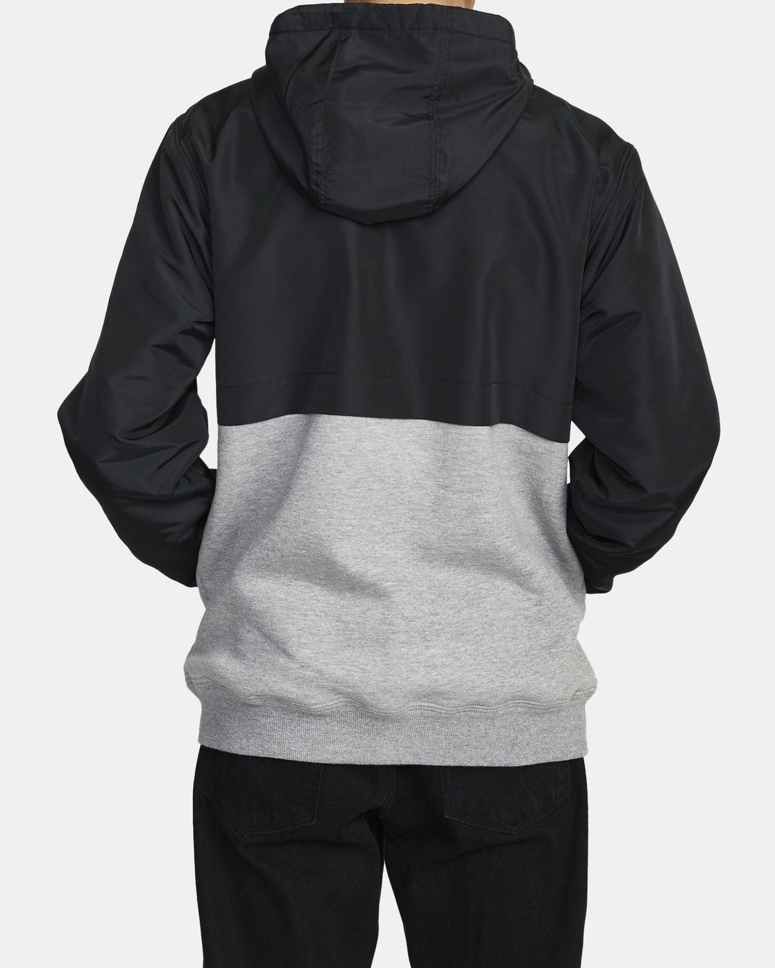 fleece anorak pullover