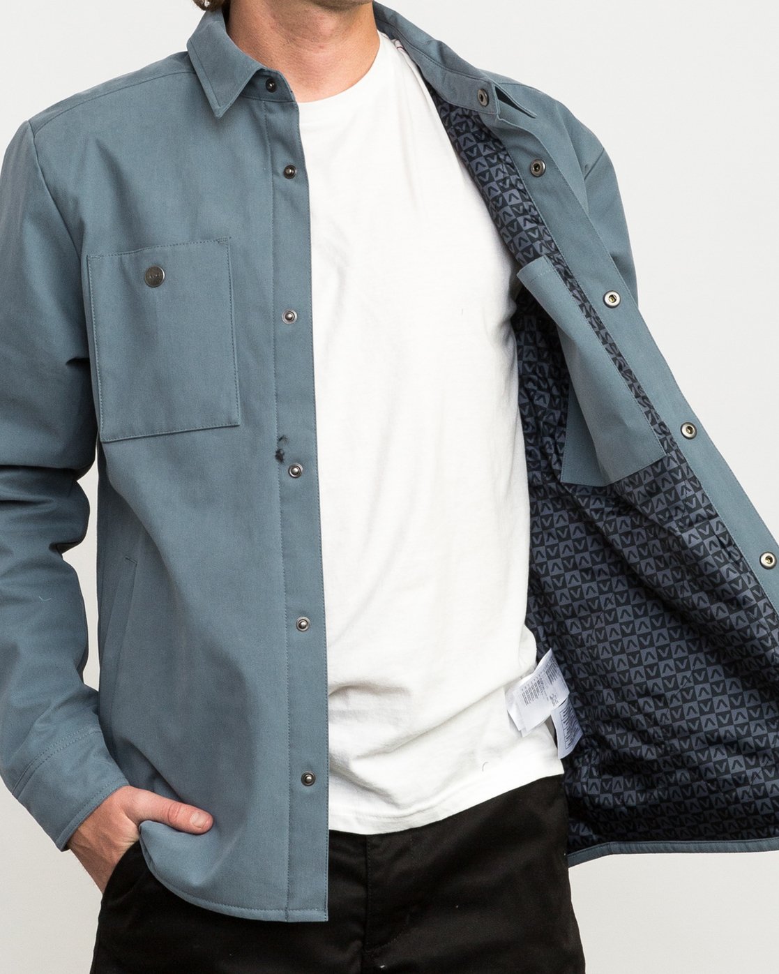 men's utility shirt jacket