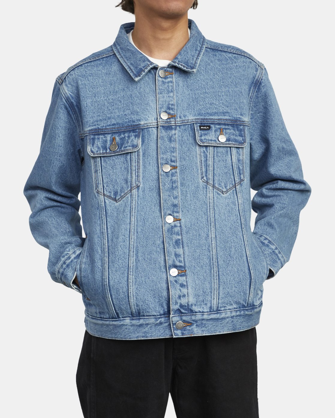 rvca denim jacket