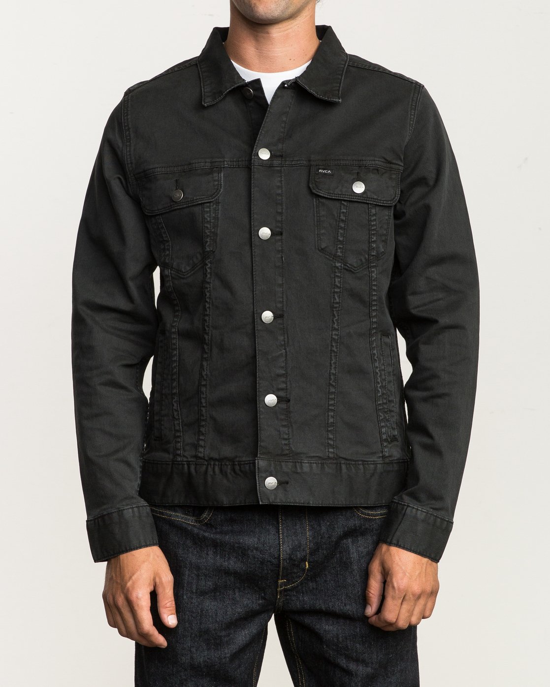 rvca denim jacket