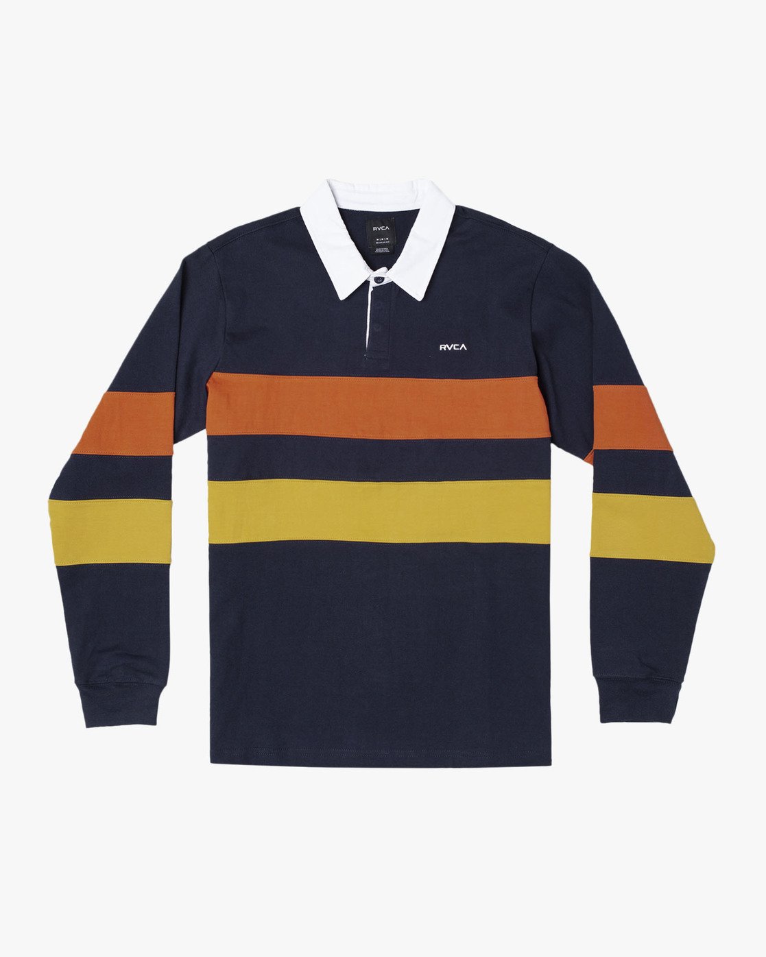 JOHNSY LONG SLEEVE POLO SHIRT 190235906403 | RVCA