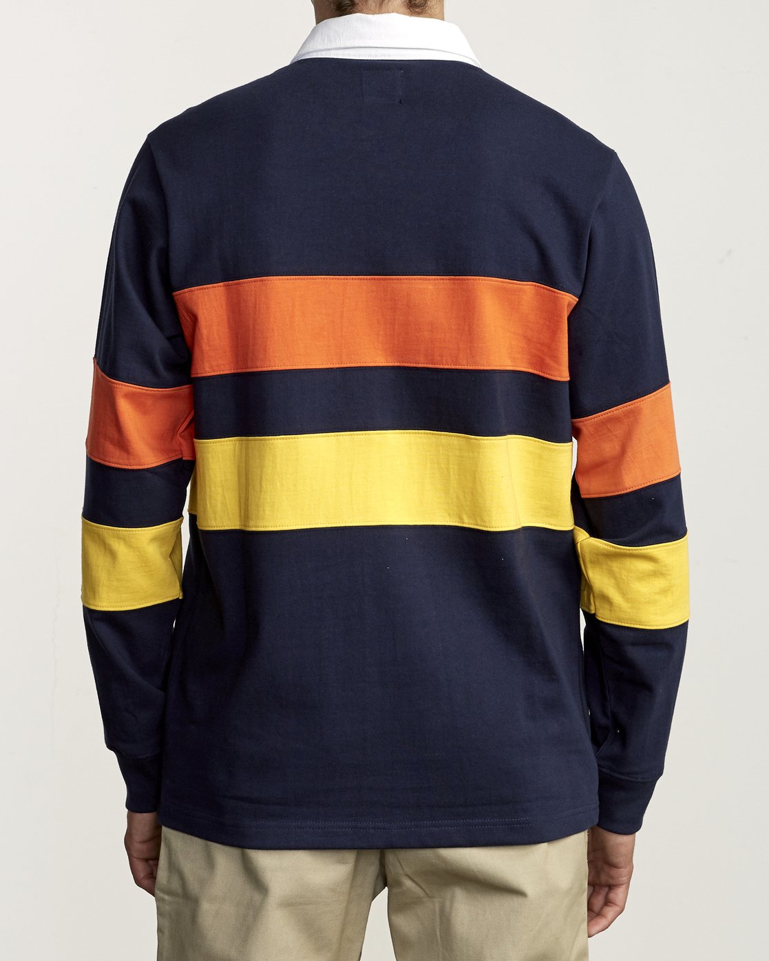 JOHNSY LONG SLEEVE POLO SHIRT 190235906403 | RVCA