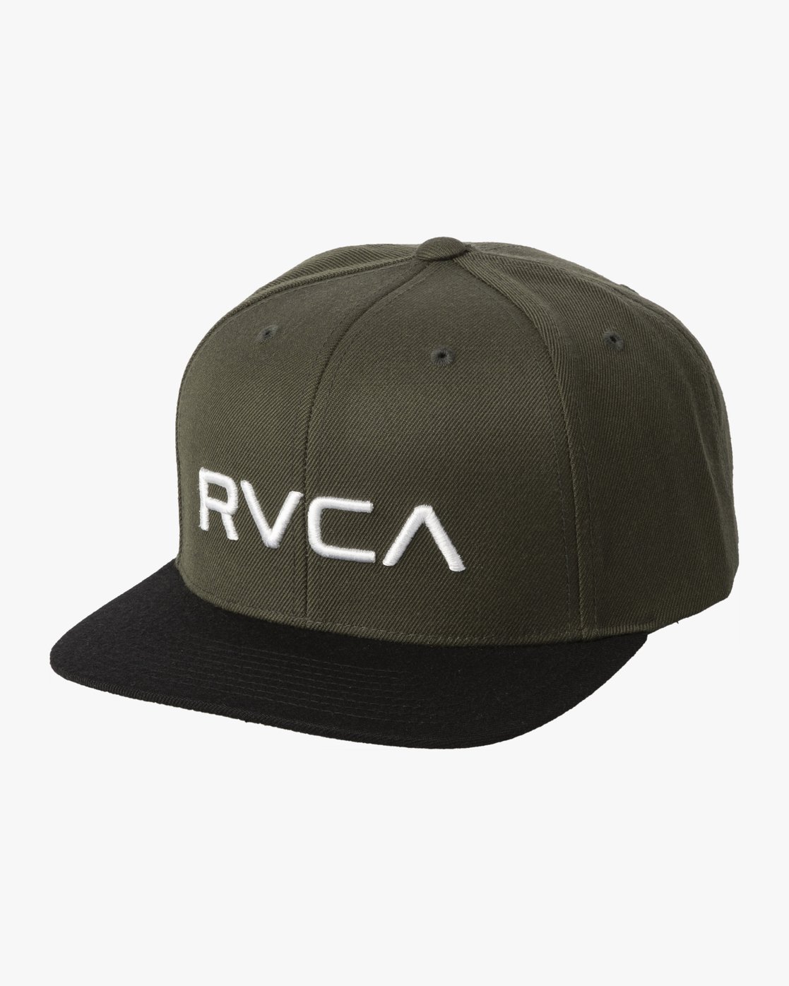 rvca twill snapback