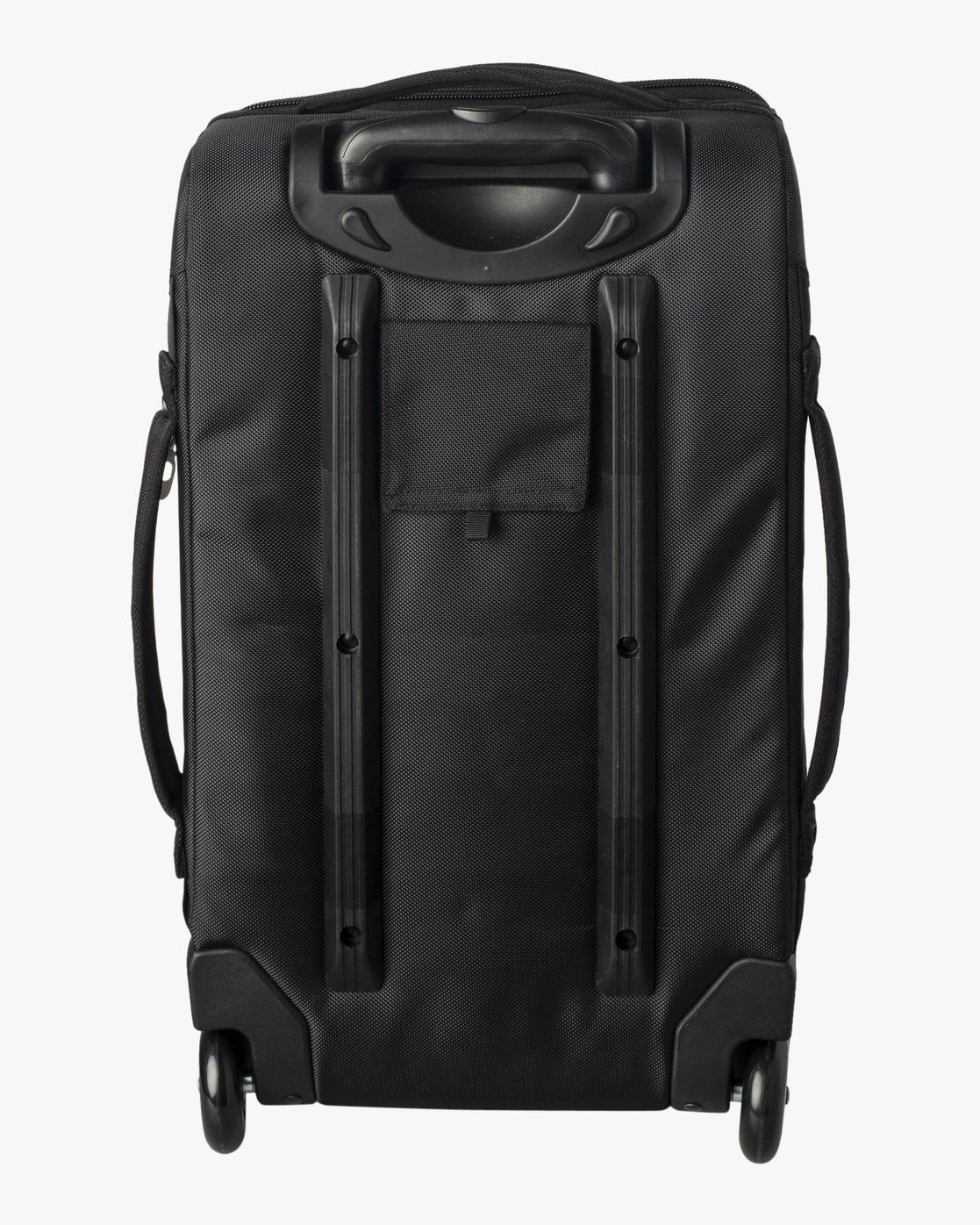 black rolling luggage