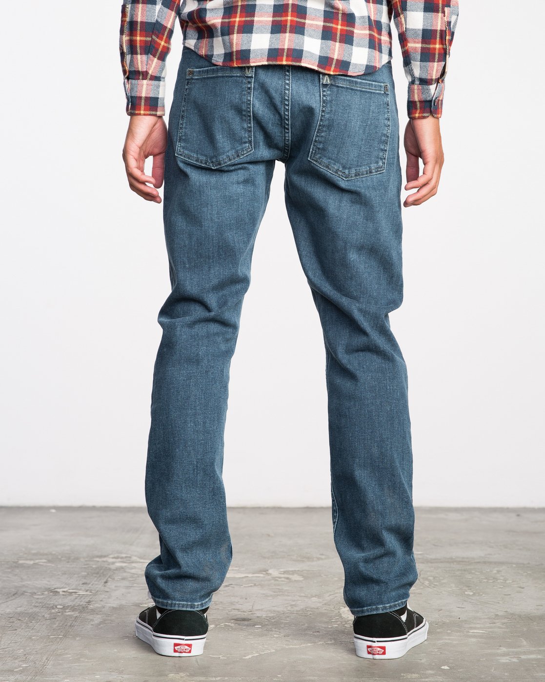 stay rvca straight fit pants