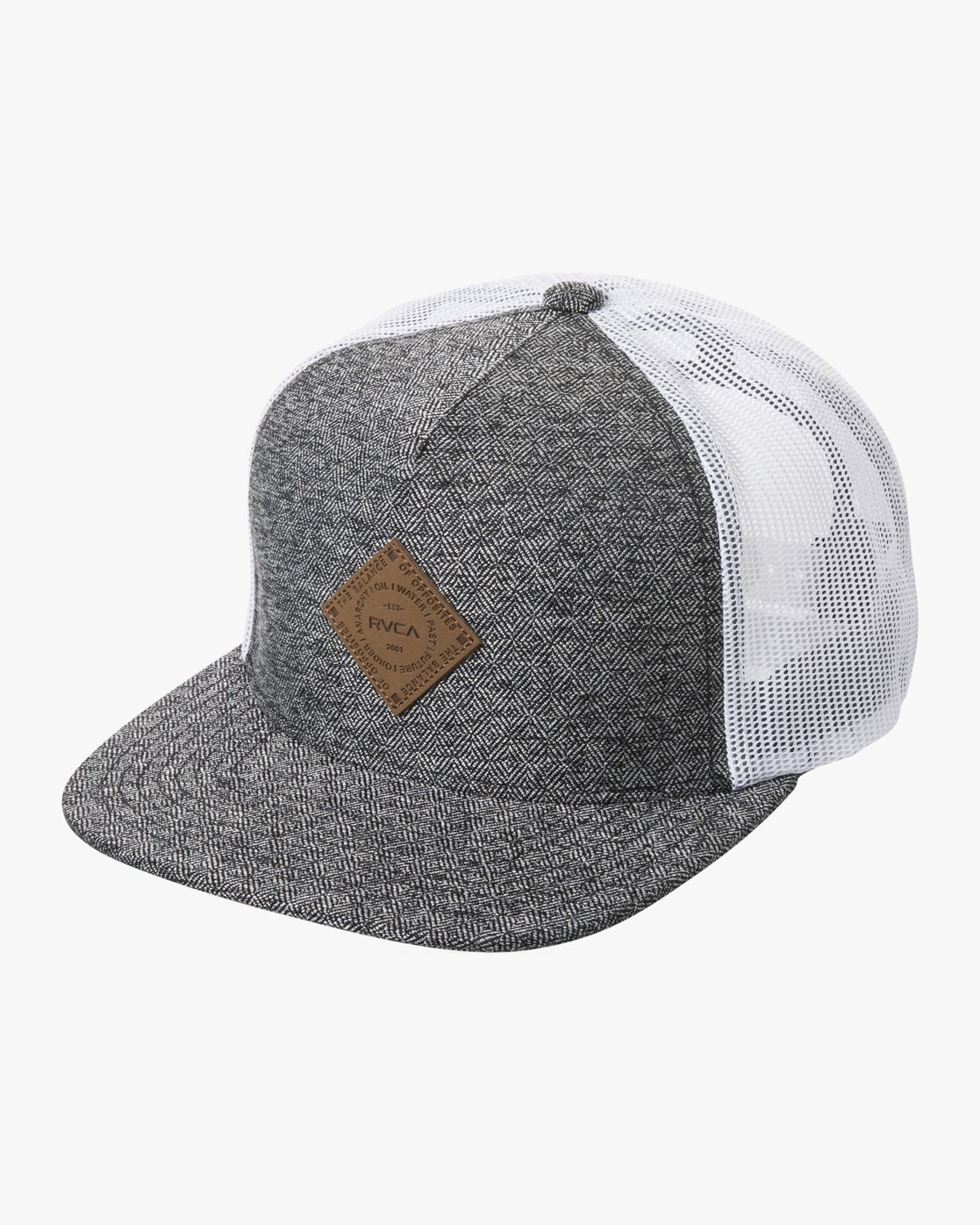 rvca finley trucker hat
