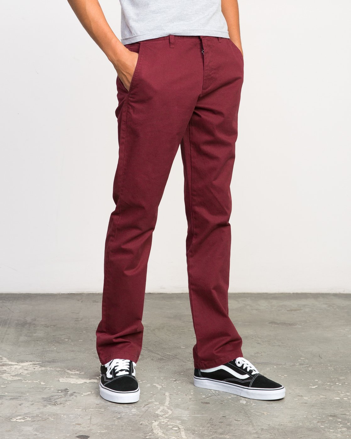 rvca daggers chino