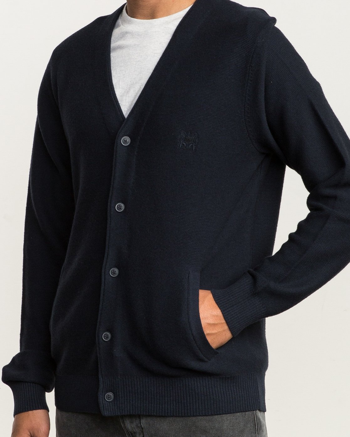 RVCA Mens Cali Cardigan Sweater