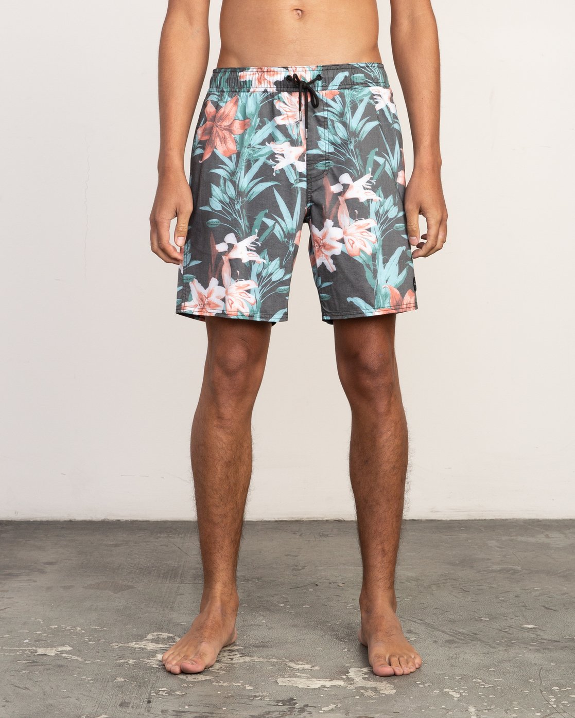 rvca montague 17 swim trunks