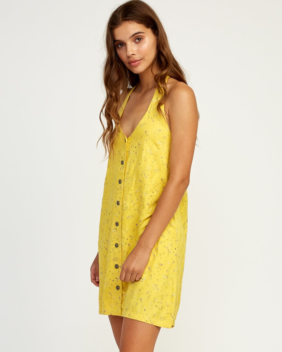 mustard baby dress