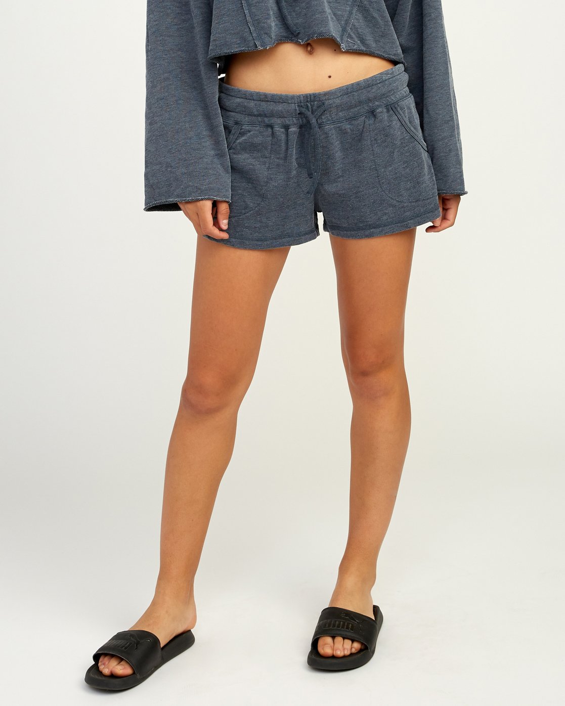 rvca fleece shorts