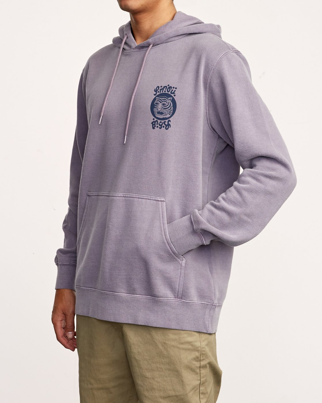 rvca khaki hoodie