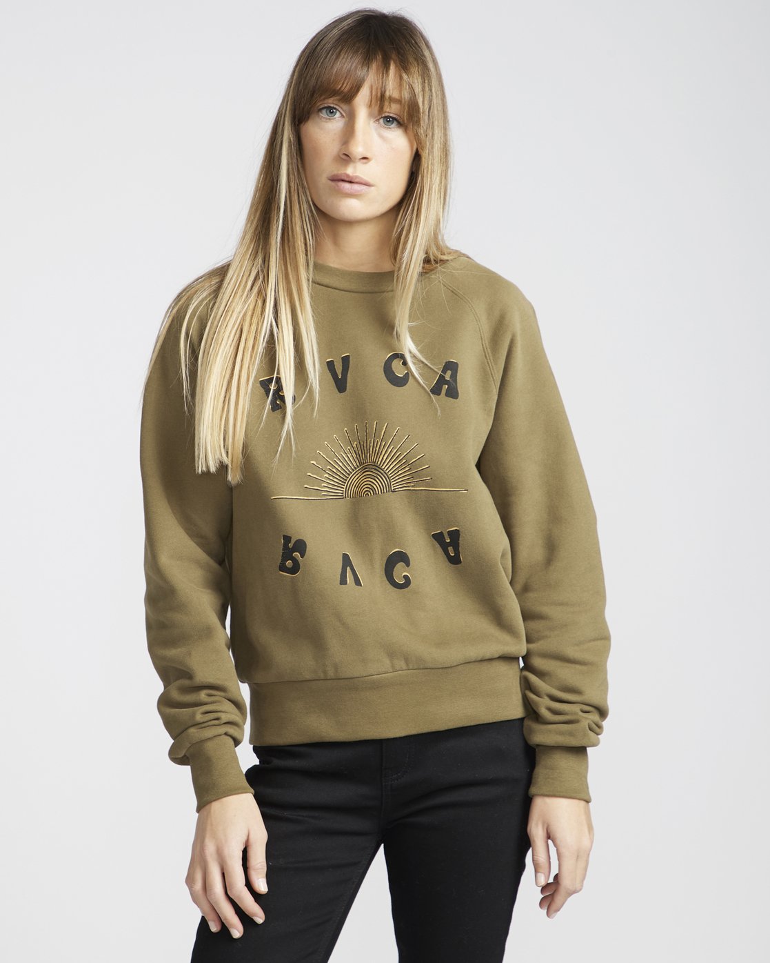 Sunshine Crew - Sweat pour Femme 3664564685874 | RVCA