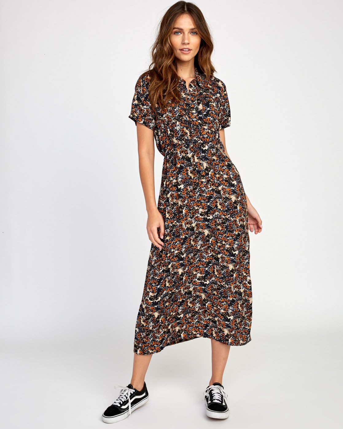 Kleid Midi Frauen Kleid Midi Frauen