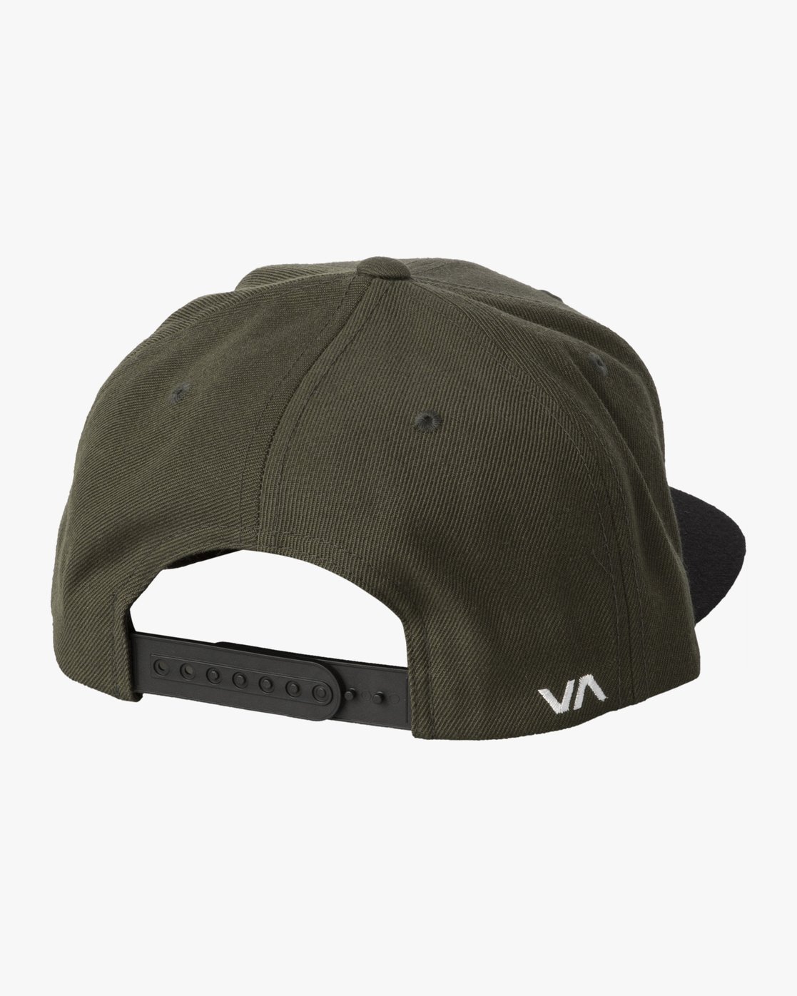 rvca twill snapback