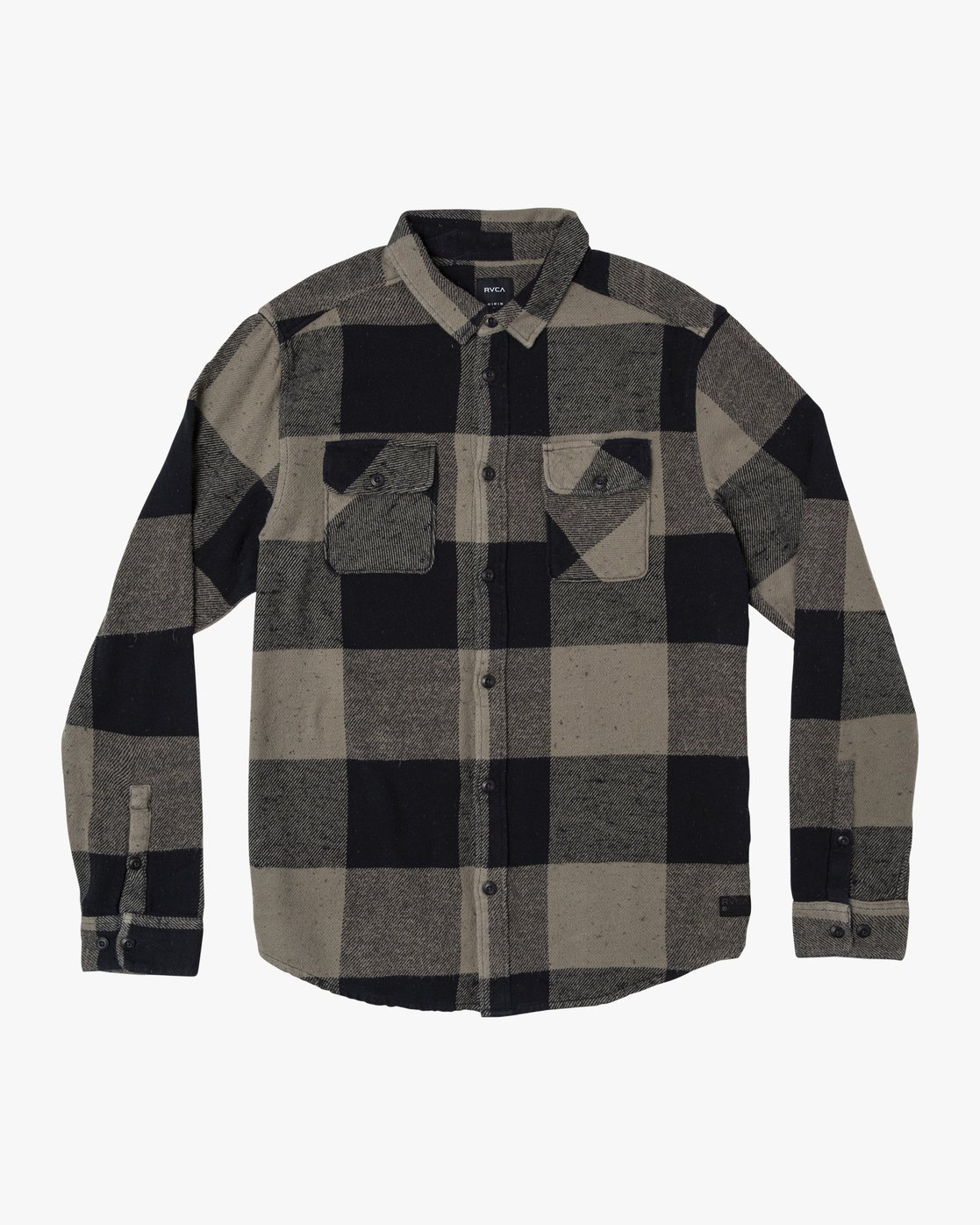 Haywire Plaid ButtonUp Flannel Shirt for Men 3664564799915 RVCA