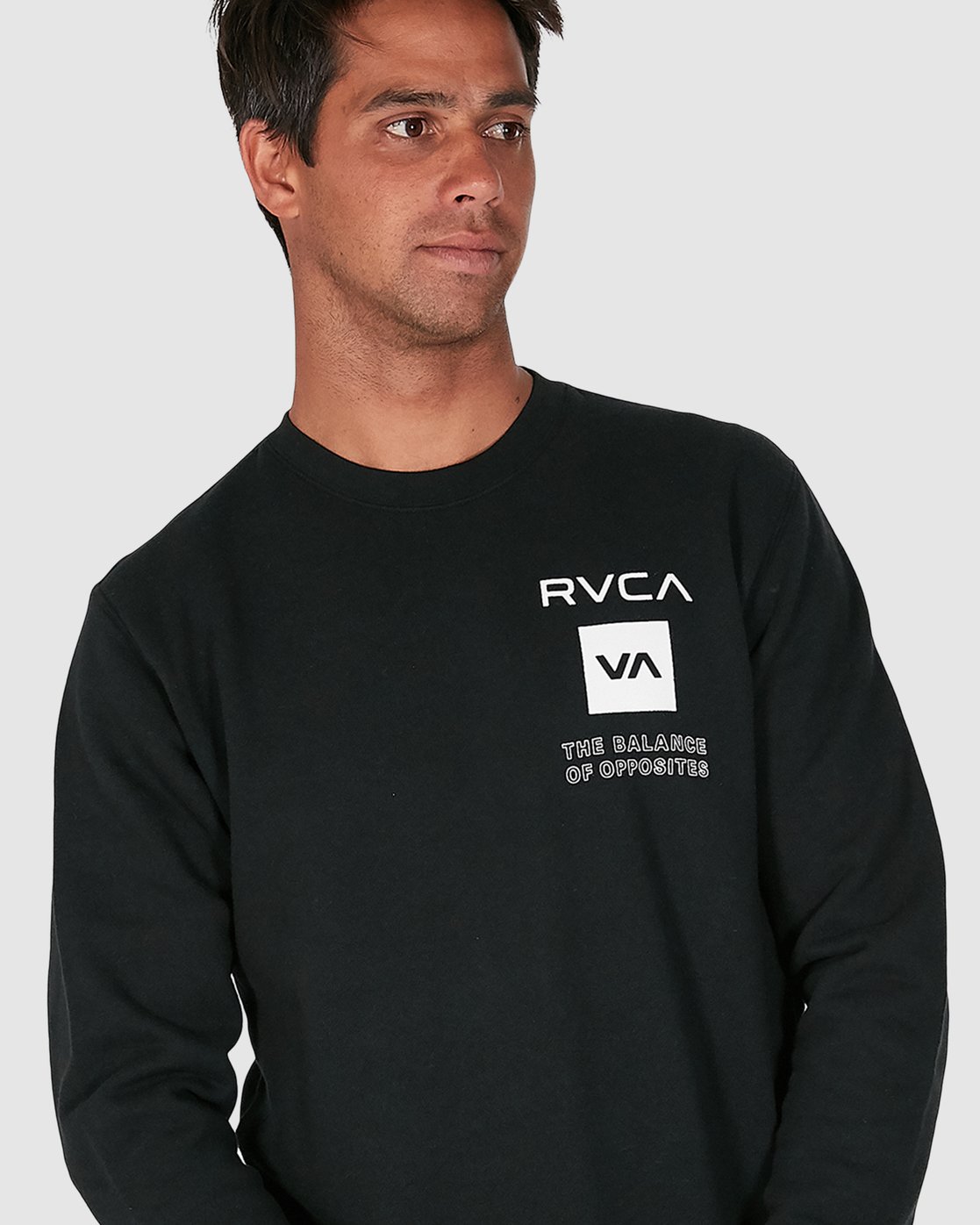 rvca crew neck sweater