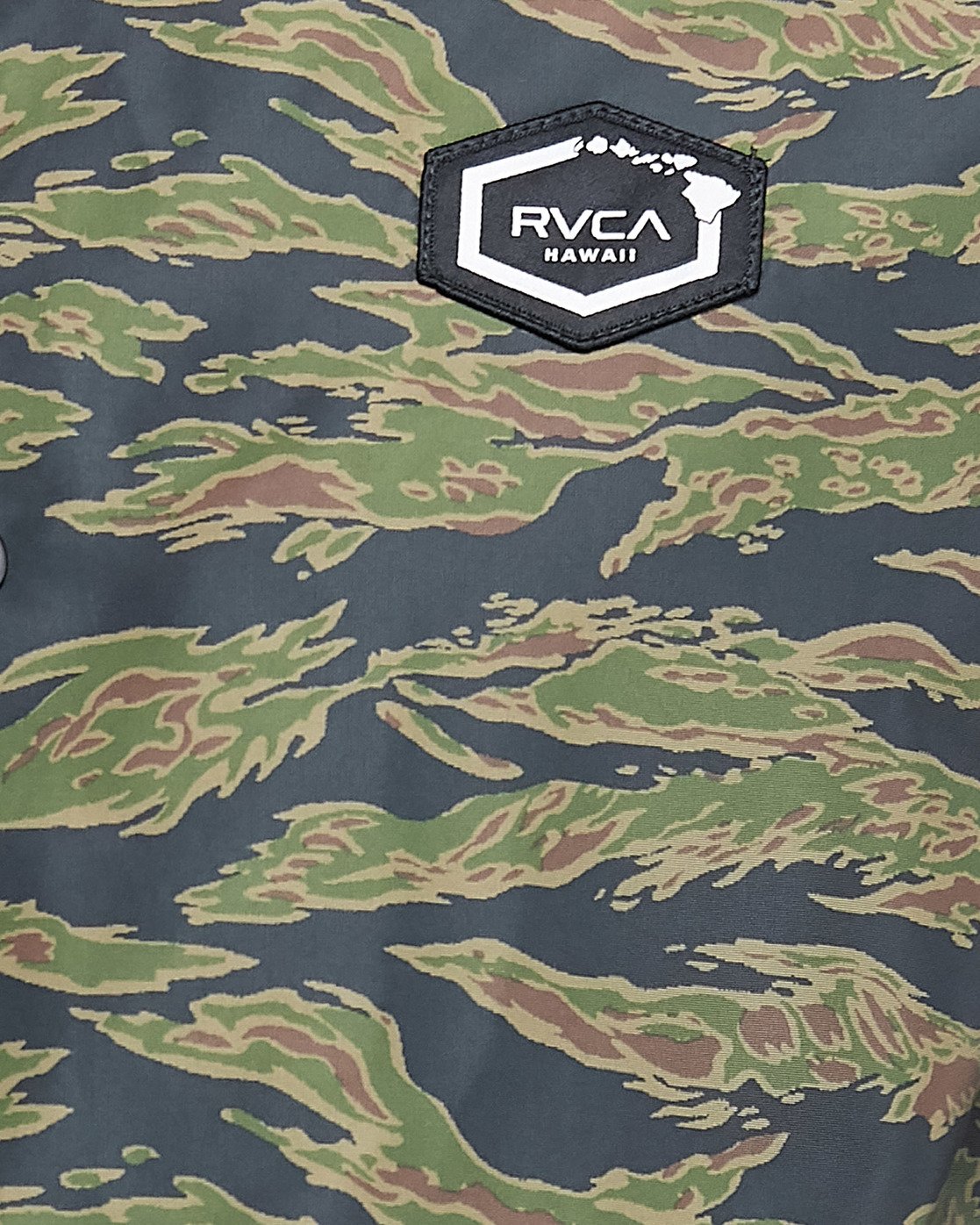 Jungle Camo Coaches Jacket 9352315325011 RVCA