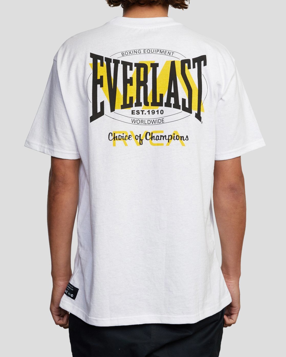 EVERLAST STACK PATCH SHORT SLEEVE TEE 9352315425995 RVCA