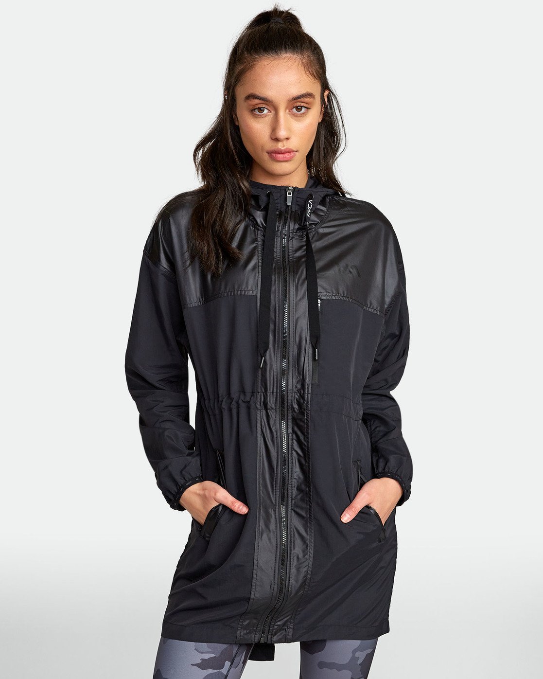 RVCA womens Matte Shine Parka