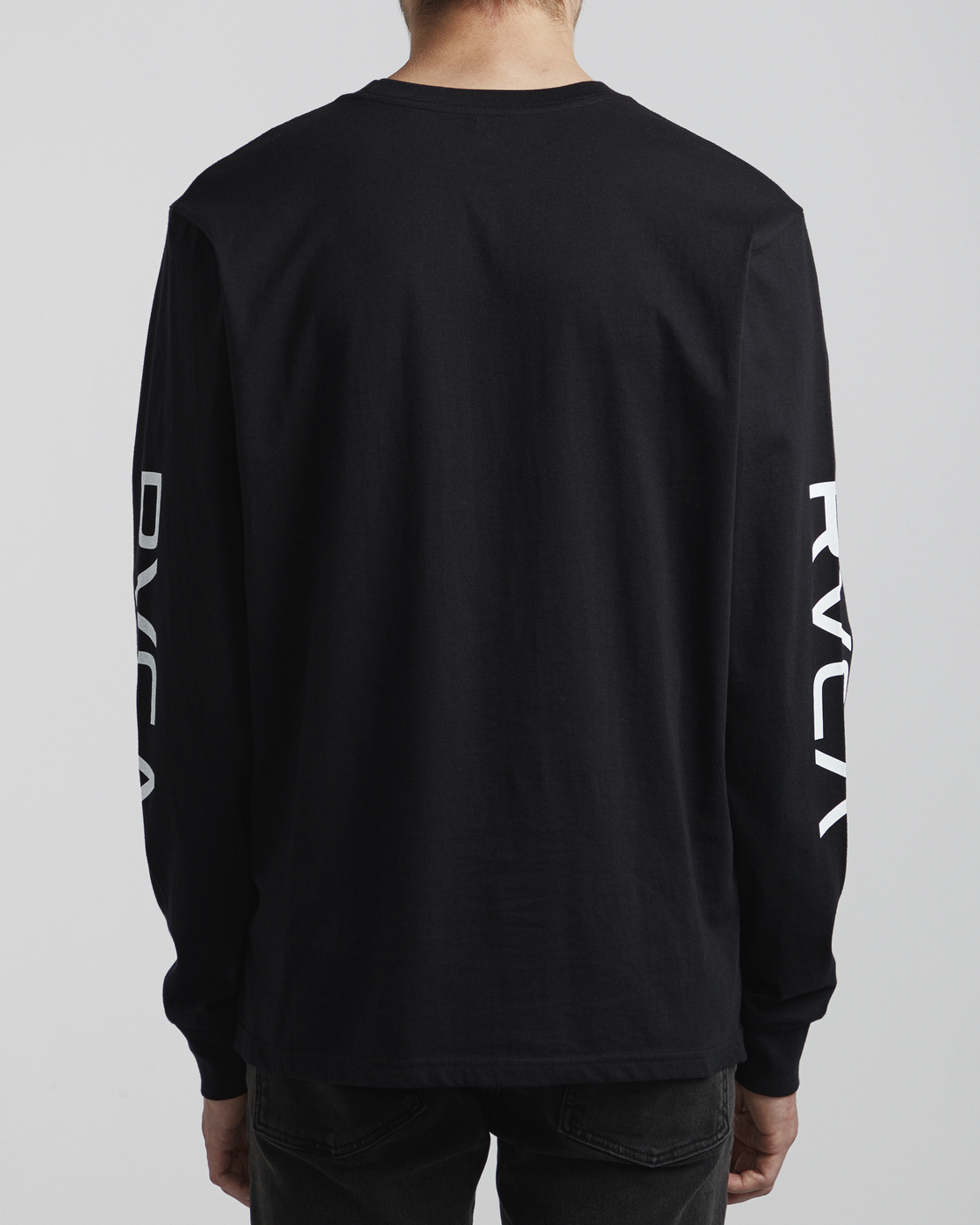 RVCA Mens Big Long Sleeve T-Shirt