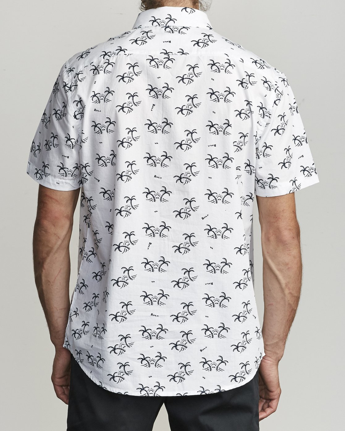 palm print shirt mens