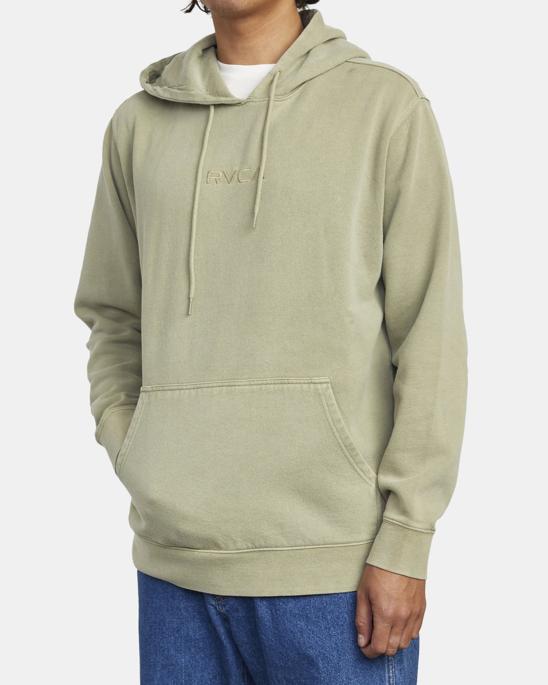 rvca khaki hoodie