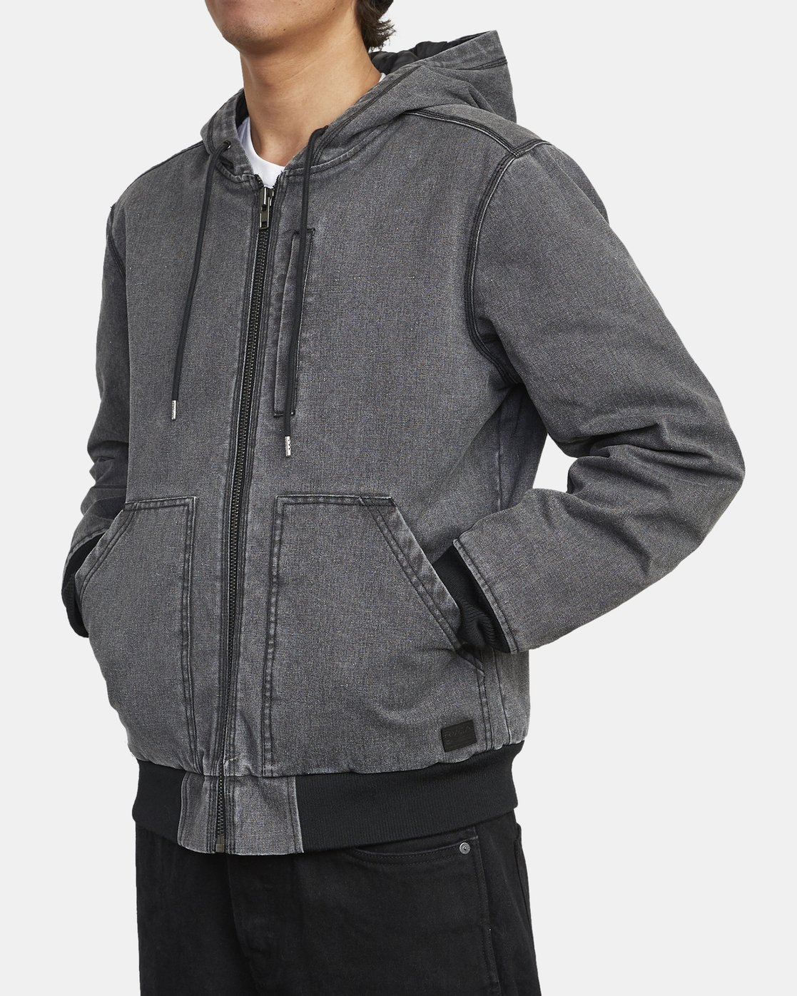 sweatshirt under shirt