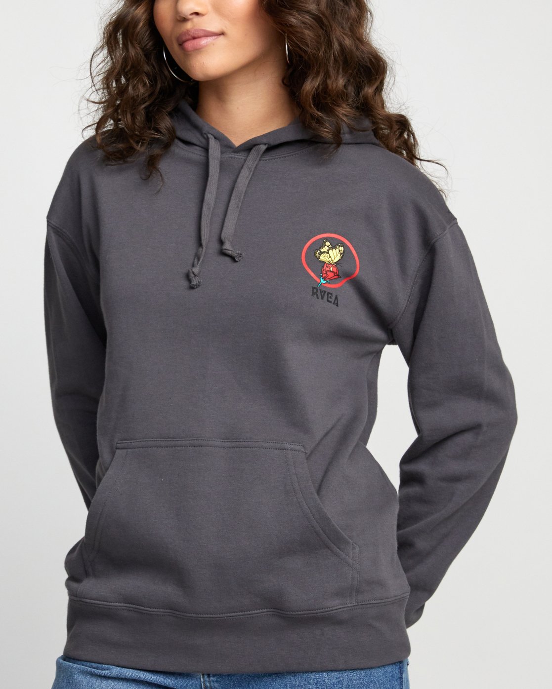 rvca hoodies womens