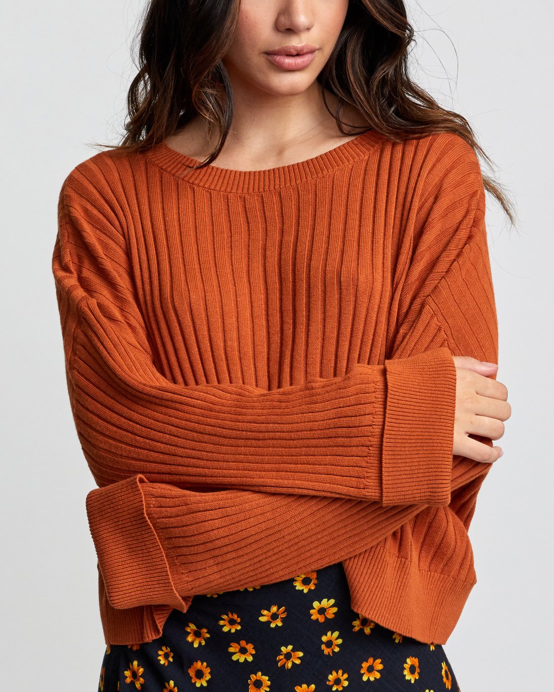 orange jumper womens