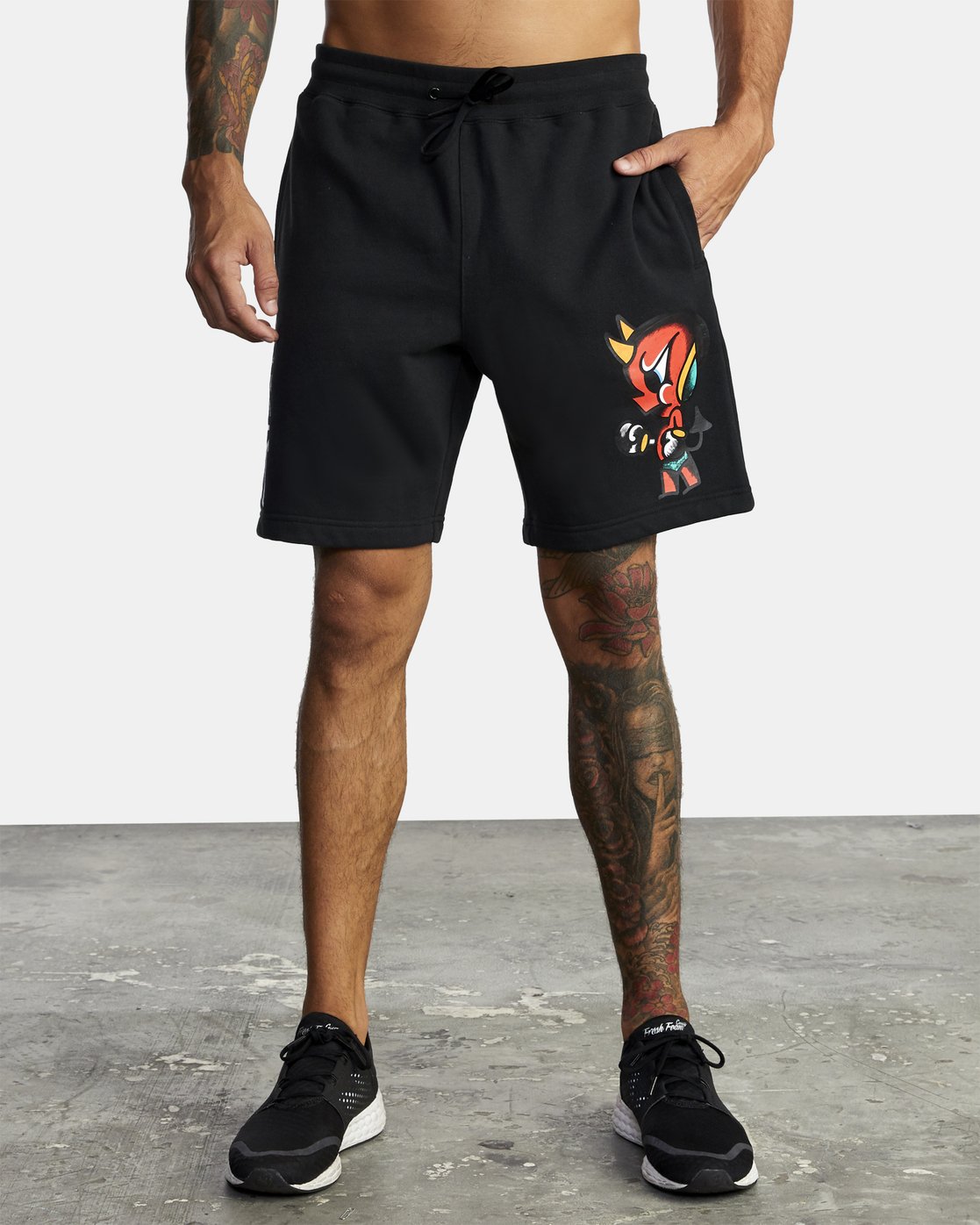 Everlast x Smith Street Workout Shorts for Men U4WKECRVF0 RVCA