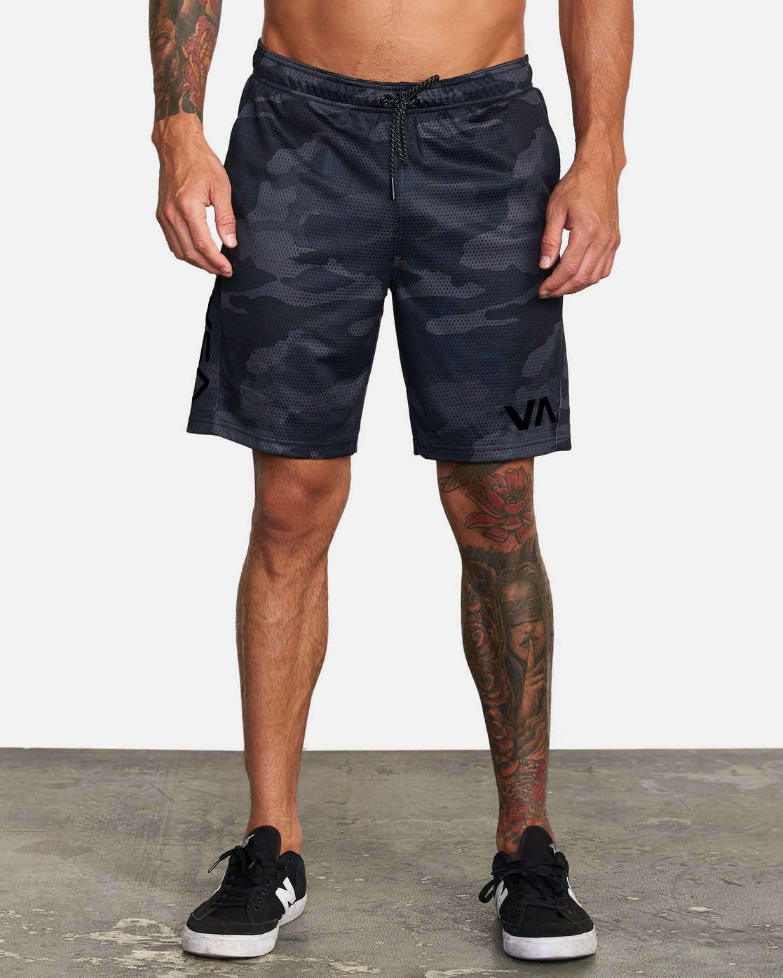 rvca mesh shorts