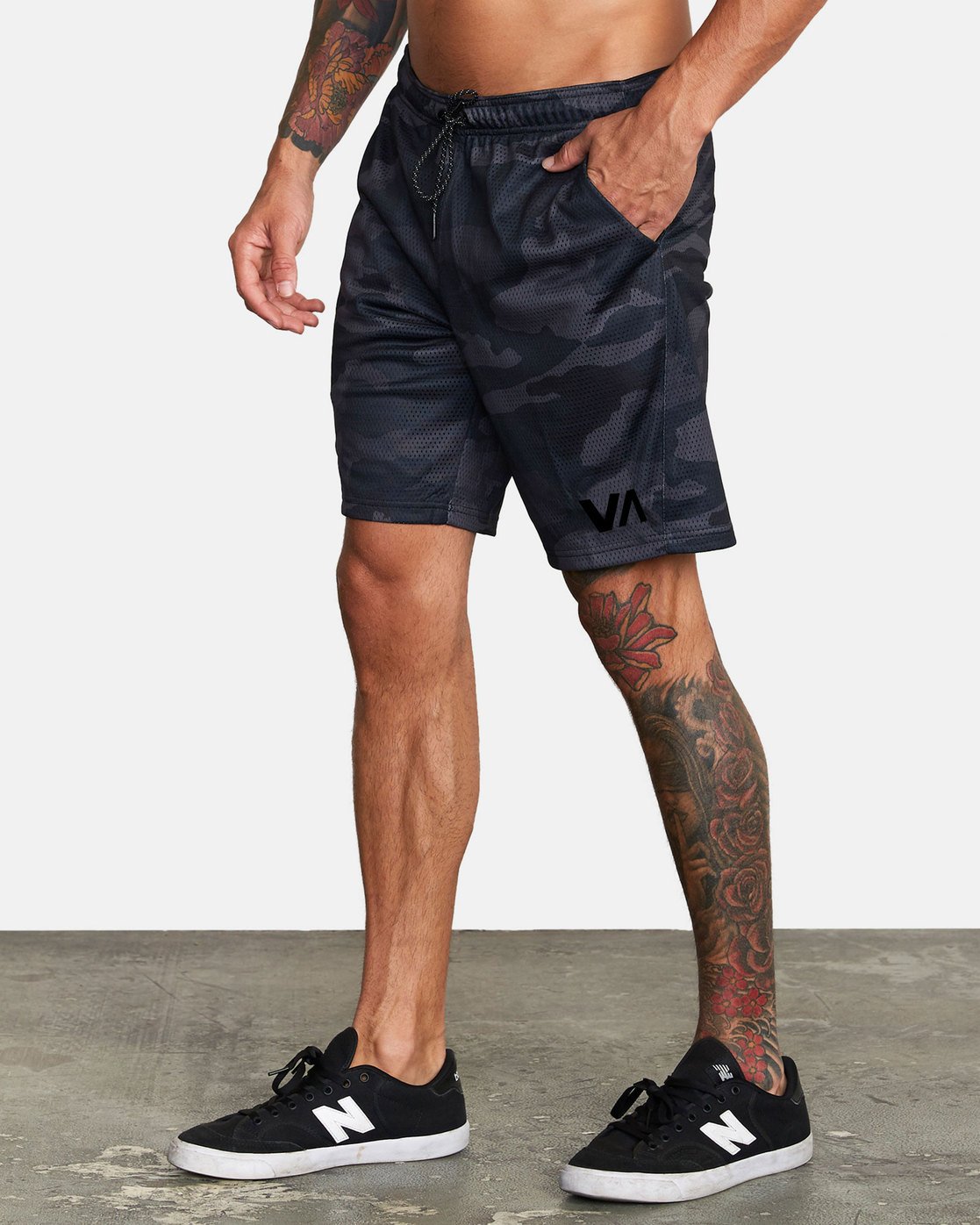 rvca mesh shorts