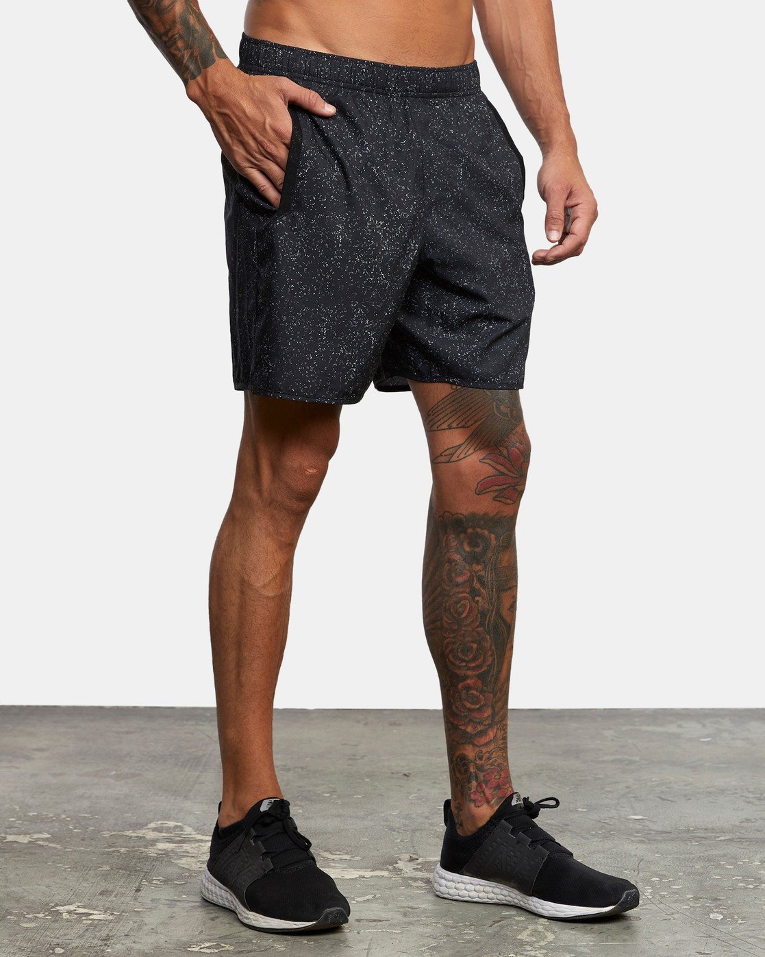YOGGER IV 17” WORKOUT SHORT 194687062649 RVCA