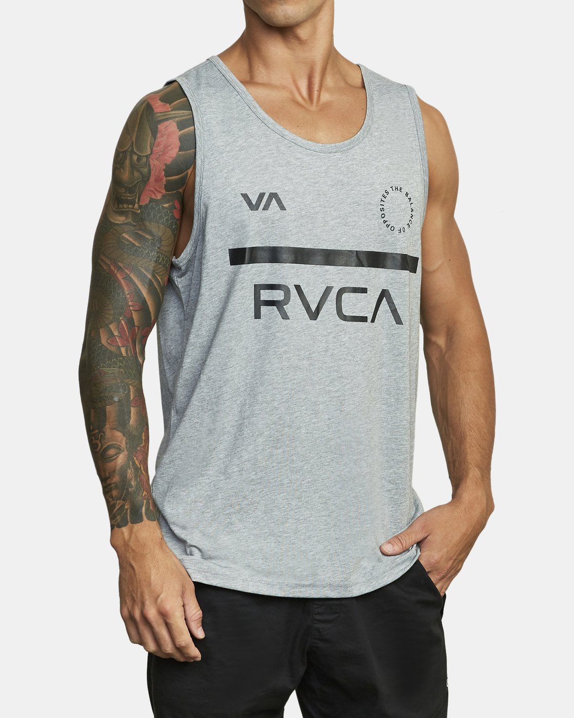 RVCA Mens Dealer Tank