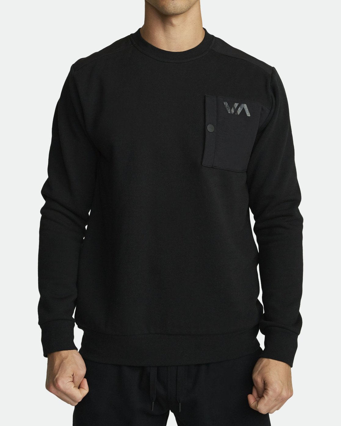 rvca crew neck sweater