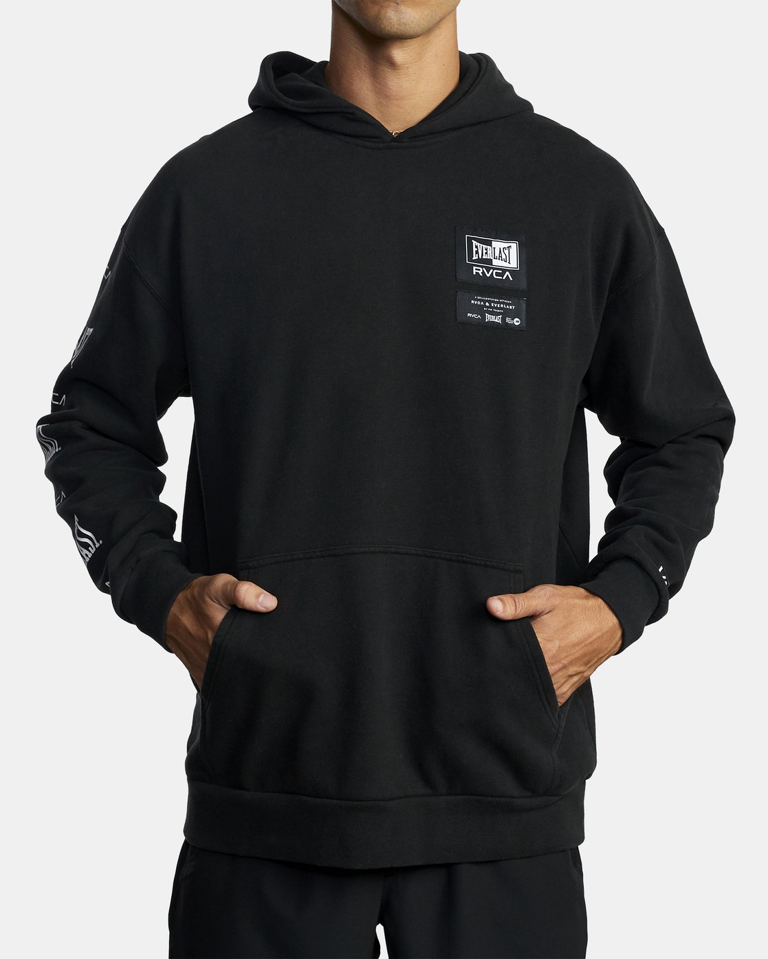 everlast hoodie black