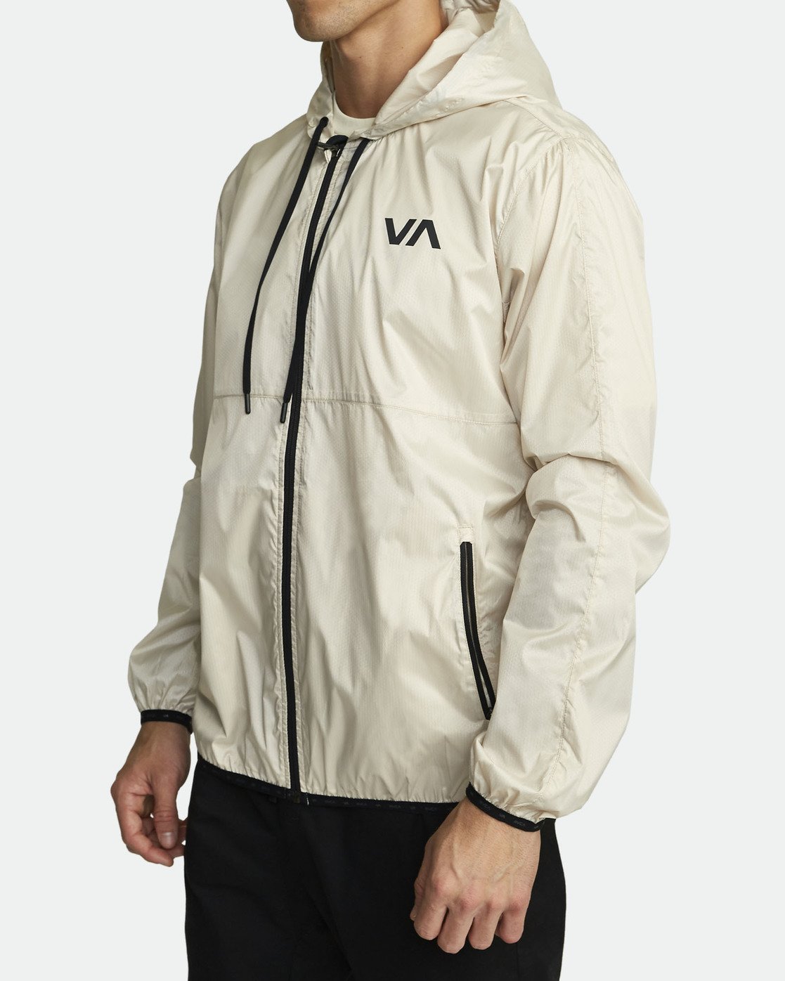 rvca rain jacket