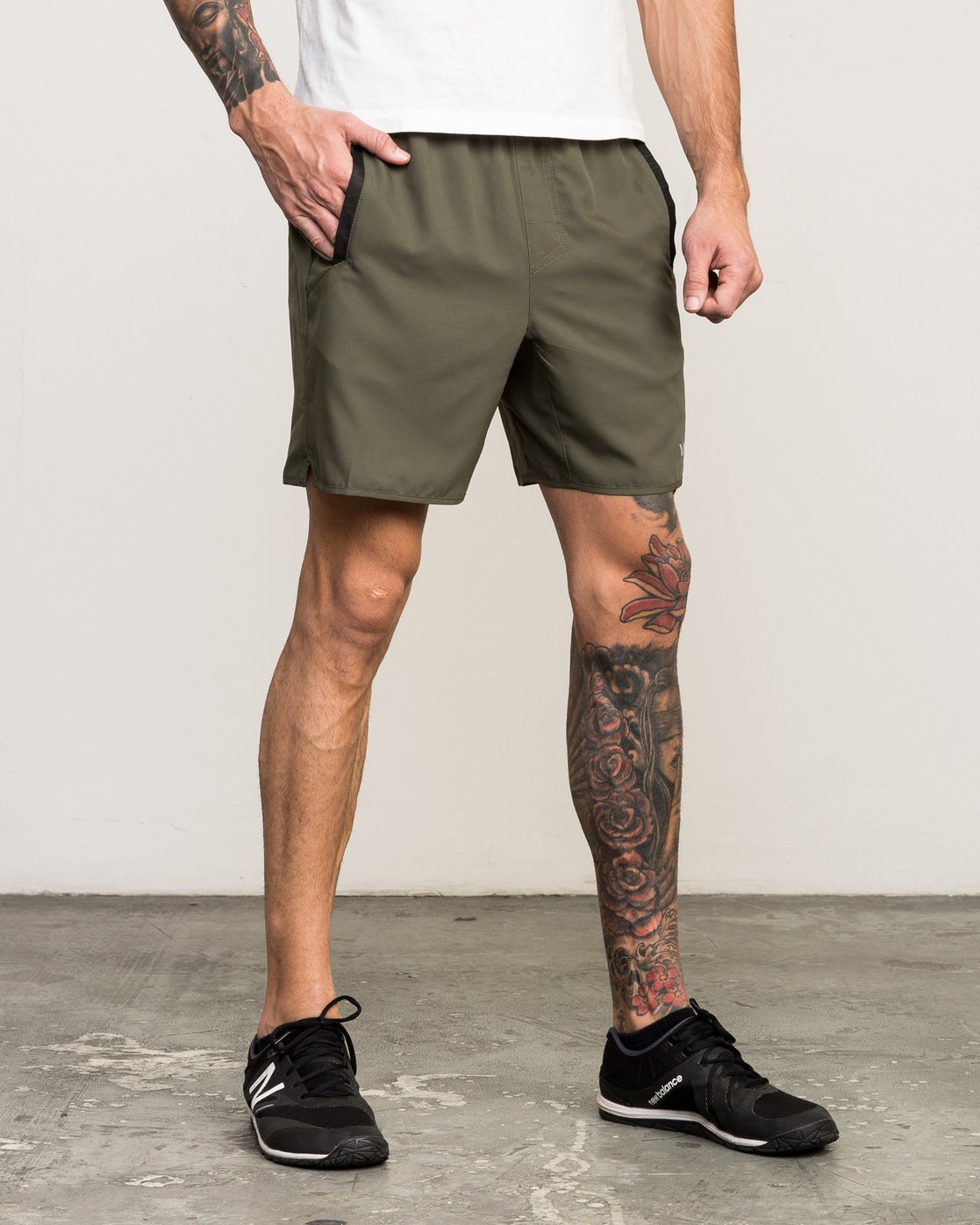 rvca yogger shorts