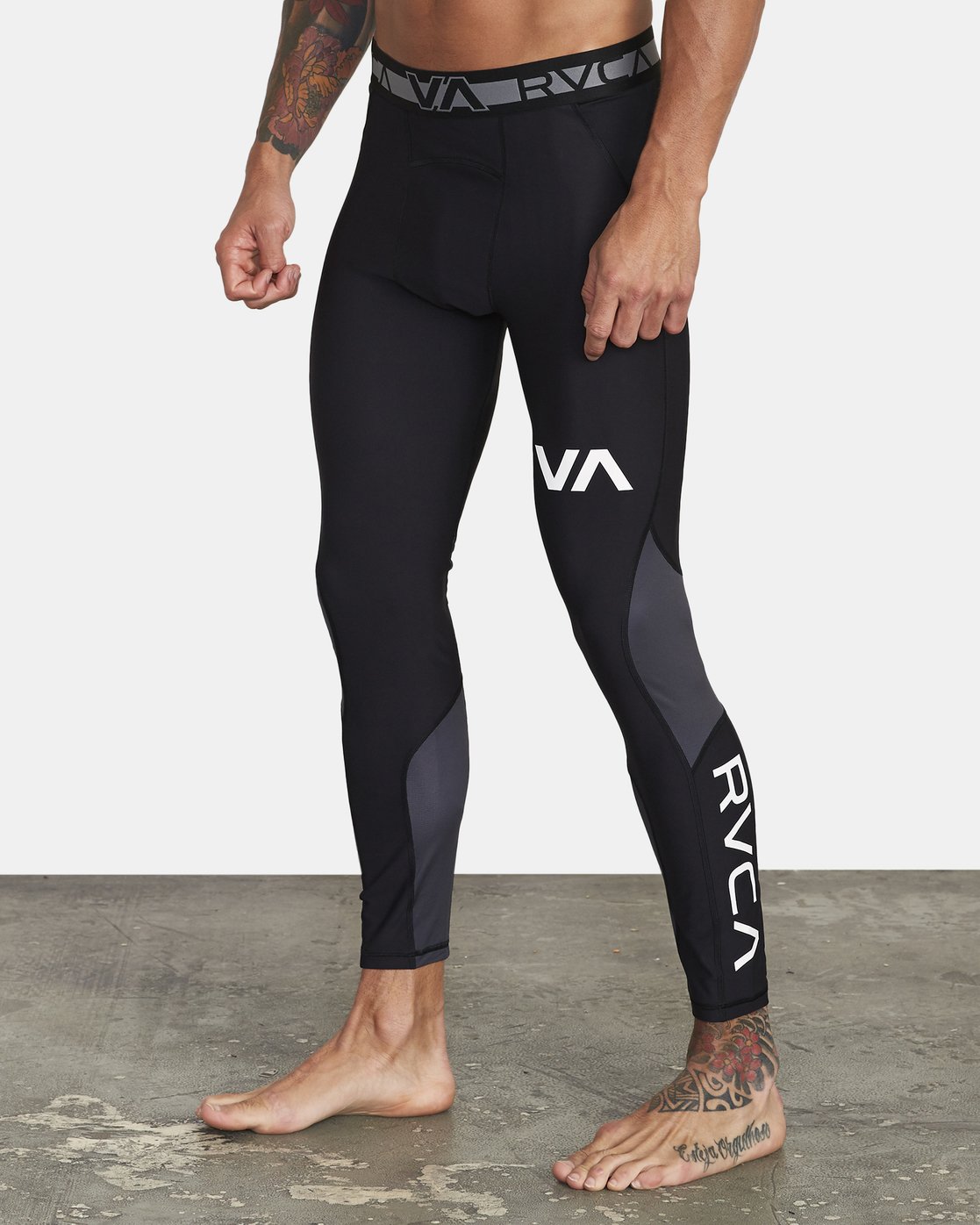1 leg compression pants