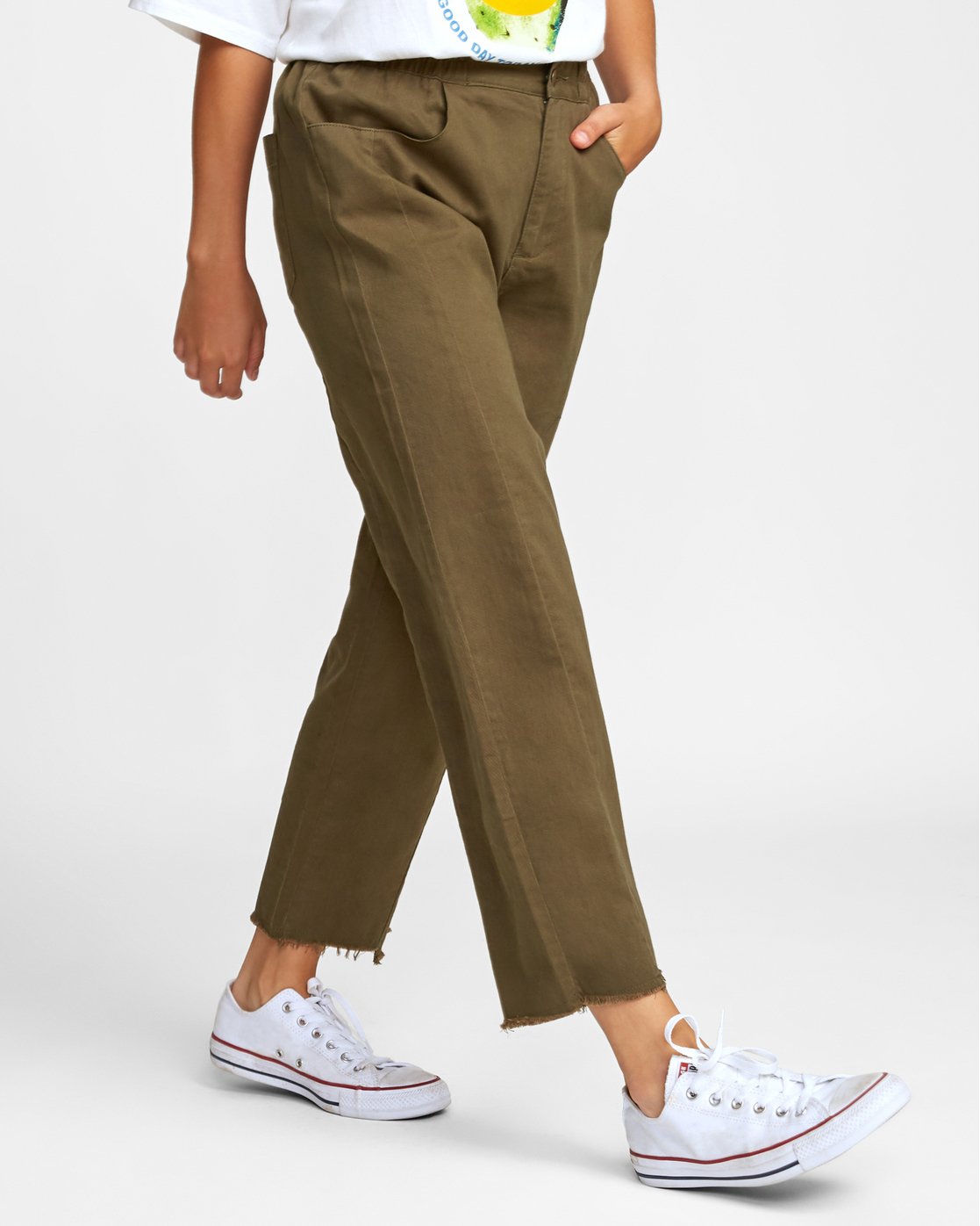 RVCA Womens Out Going High Rise Trouser