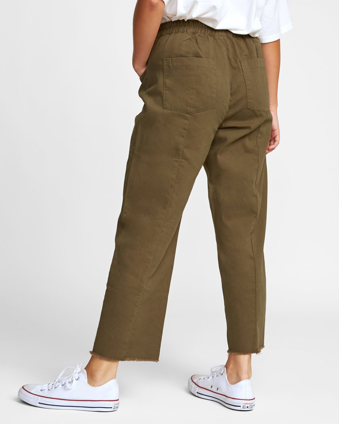 RVCA Womens Out Going High Rise Trouser