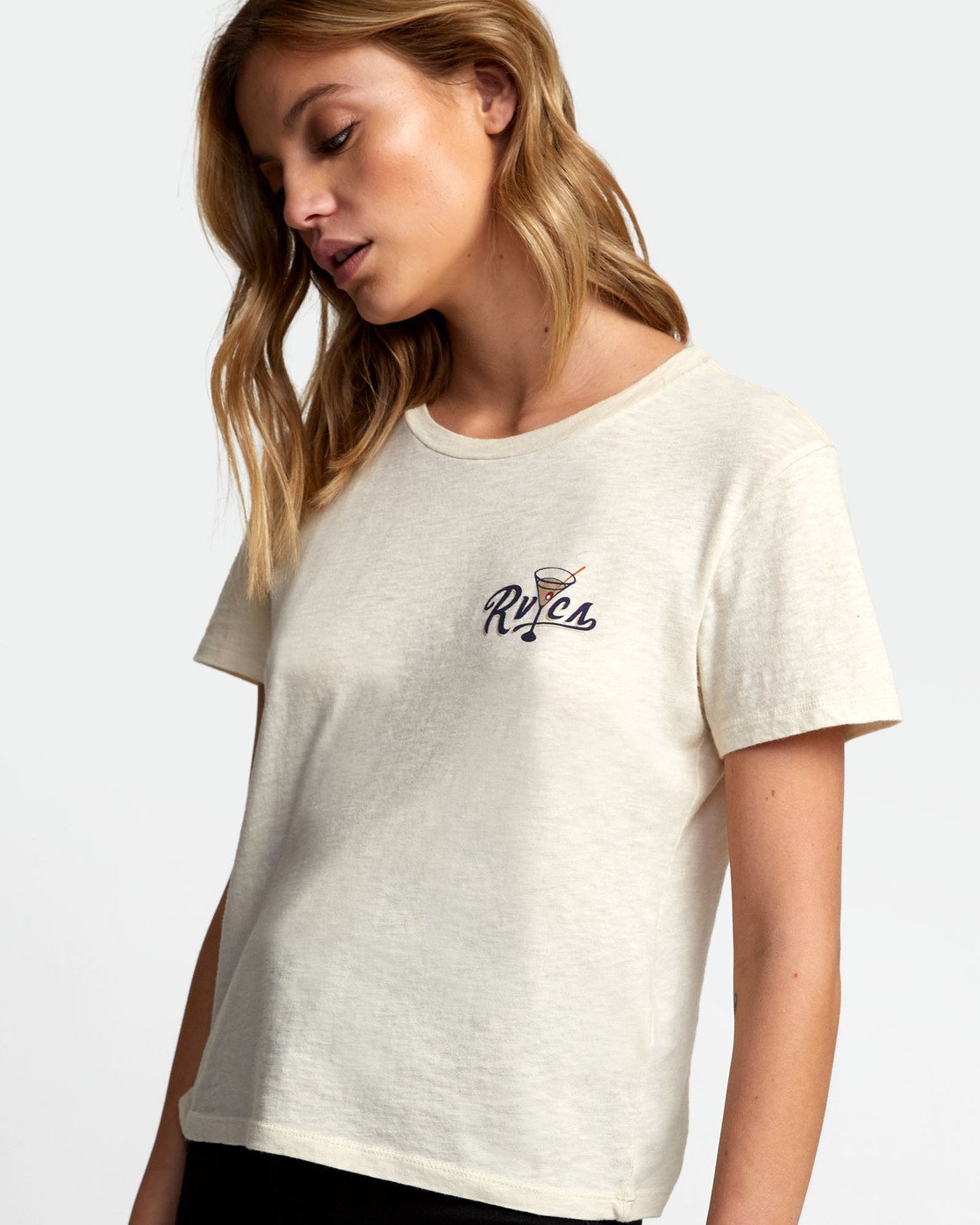 RVCA Womens Cheers Baby T-Shirt