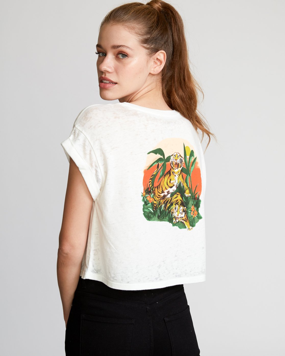 rvca tiger shirt